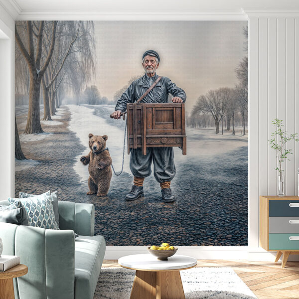 Ayı oynatıcısı poster duvar kağıdı